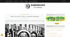 Desktop Screenshot of earningcoin.com